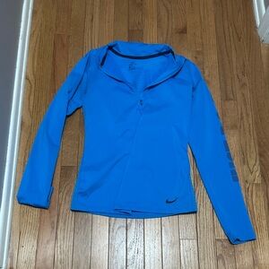 Nike Blue Long Sleeve Top